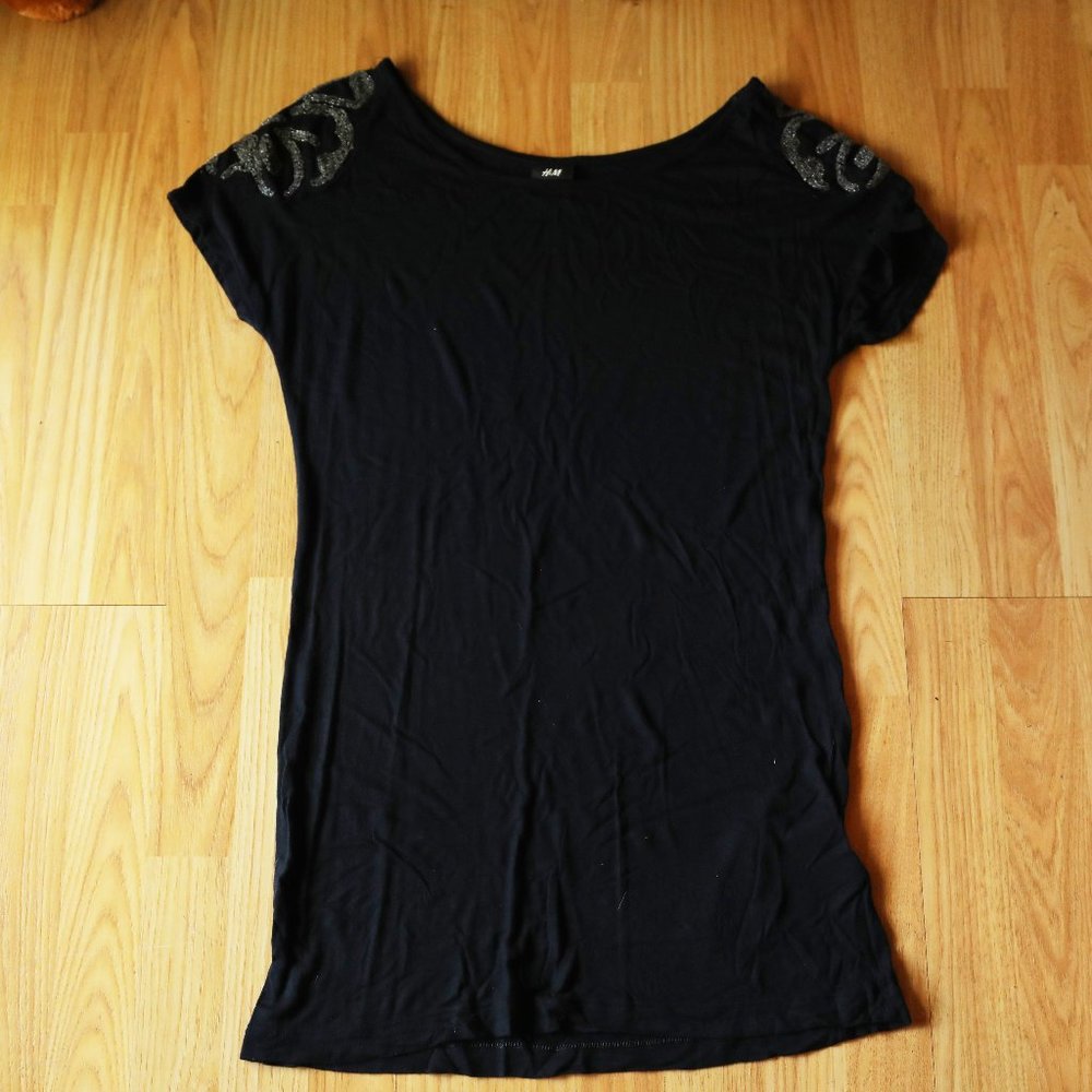 Great black beaded dress by H&M!